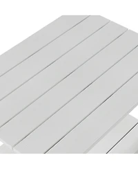 WestinTrends Outdoor Patio All-weather Modern Side Table