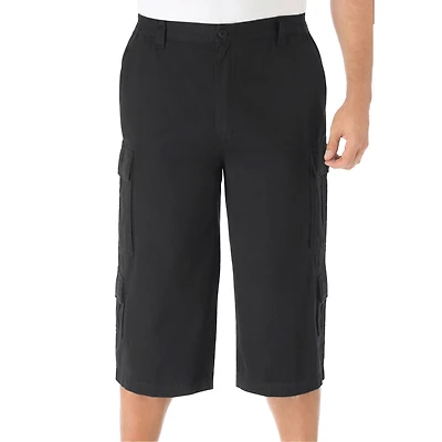 KingSize Big & Tall 17" Side Elastic Cargo Shorts