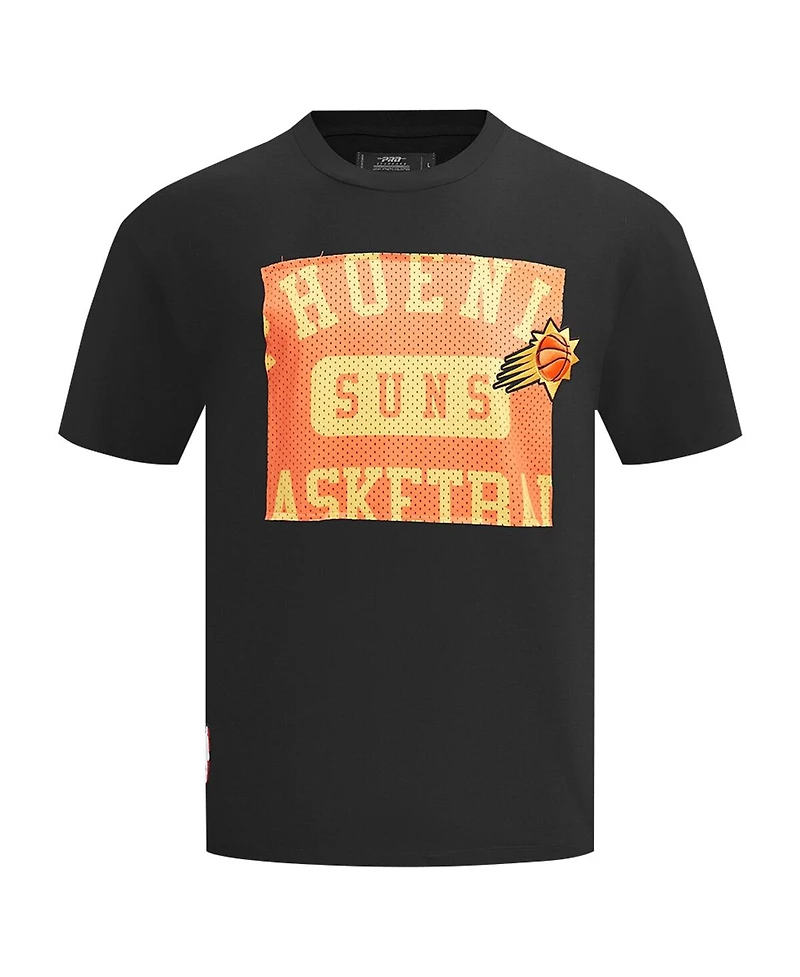 Pro Standard Men's Black Phoenix Suns Made To Play Drop Shoulder T-Shirt
