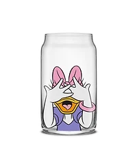 JoyJolt Disney Mickey Mouse and Friends Peek-a-Boo Tumbler Glasses, Set of 4