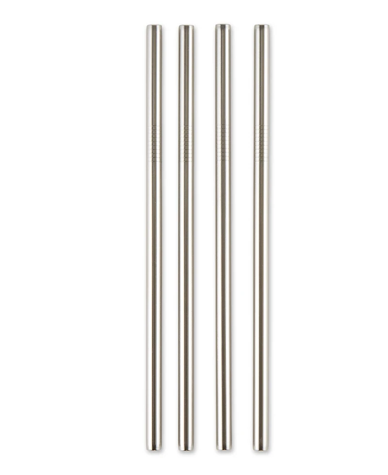 Rsvp International Endurance Stainless Steel 4 Piece 8.5" Frozen Drink Straws