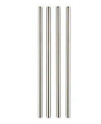 Rsvp International Endurance Stainless Steel 4 Piece 8.5" Frozen Drink Straws