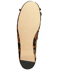 Arezzo Women's Elis Studded Leopard Ballet Flats