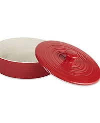 Rsvp International 8.5" D Stoneware Red Tortilla Warmer