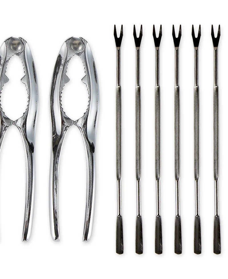 Rsvp International Endurance 18/8 Stainless Steel 8 Piece Seafood Tool Set