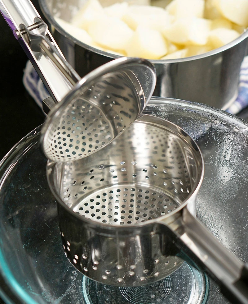 Rsvp International Endurance 18/0 Stainless Steel and Santoprene 14x5x6" Jumbo Potato Ricer
