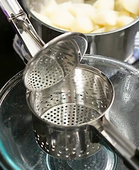 Rsvp International Endurance 18/0 Stainless Steel and Santoprene 14x5x6" Jumbo Potato Ricer