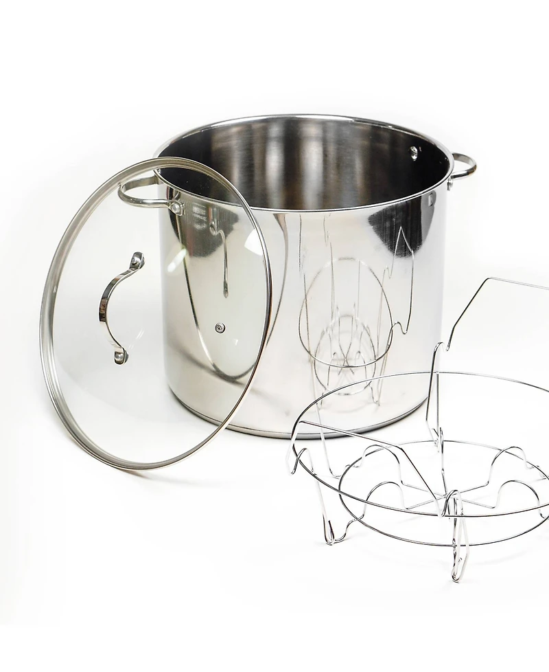 Rsvp International Endurance Stainless Steel 20 Quart Water Bath Canner