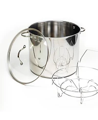 Rsvp International Endurance Stainless Steel 20 Quart Water Bath Canner