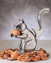 Rsvp International Cast Aluminum 9x5x2" Nutty Squirrel Nutcracker