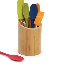 Rsvp International Wood 6" D x 8" H Biased Tool Holder
