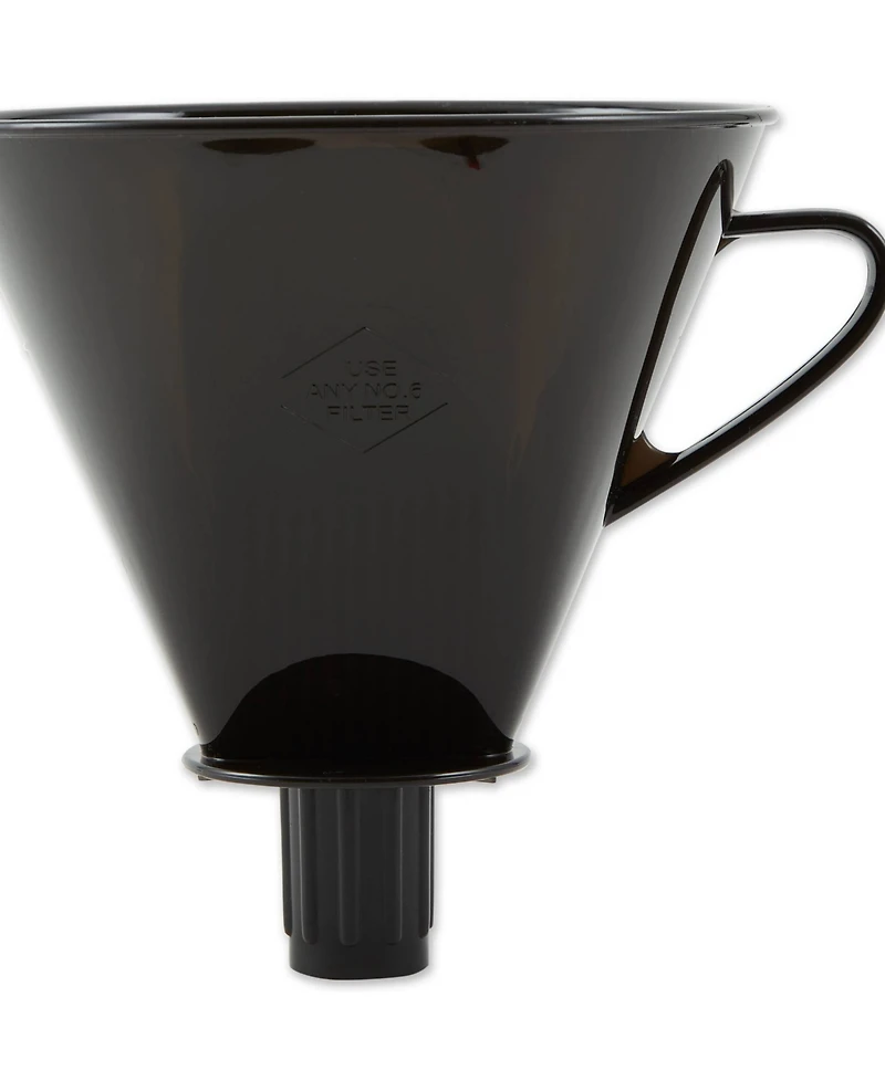 Rsvp International Plastic 7" x 6.25" x 6.5" Manual Drip Coffee Filter Cone