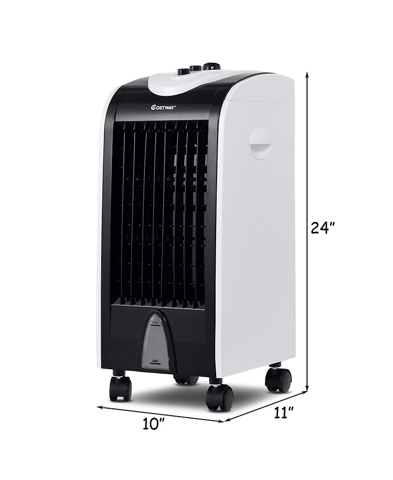 Evaporative Portable Cooler Fan Humidify