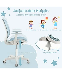 Kids Desk Chair Swivel Mesh Children Computer with Adjustable Height