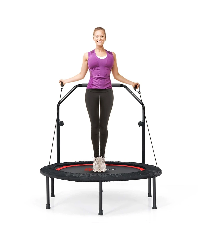 40'' Foldable Trampoline Fitness Rebounder Resistance Bands