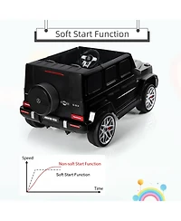 Slickblue 12V Mercedes-Benz G63 Licensed Kids Ride On Car with Remote Control