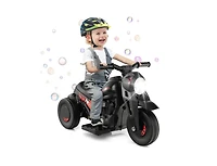 Slickblue 6V Kids Electric Ride on Motorcycle with Bubble Maker and Music