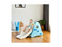 Slickblue Toddler Freestanding Baby Slide Indoor First Play Climber Set