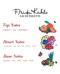 Frida Kahlo Eau de Toilette, 1.7 oz.