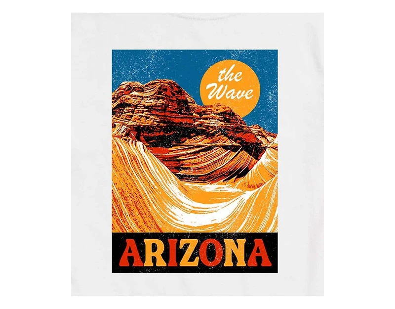 Hybrid Apparel The Wave Arizona Men's Short Sleeve Tee
