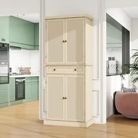 Streamdale 4-Door Cabinet with Drawer and Adjustable Shelves