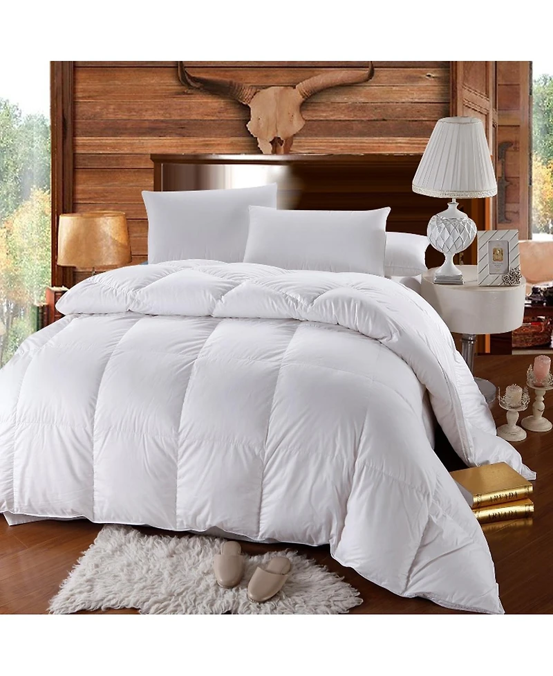 Egyptian Cotton 500 Thread Count Down Comforter, King/California King