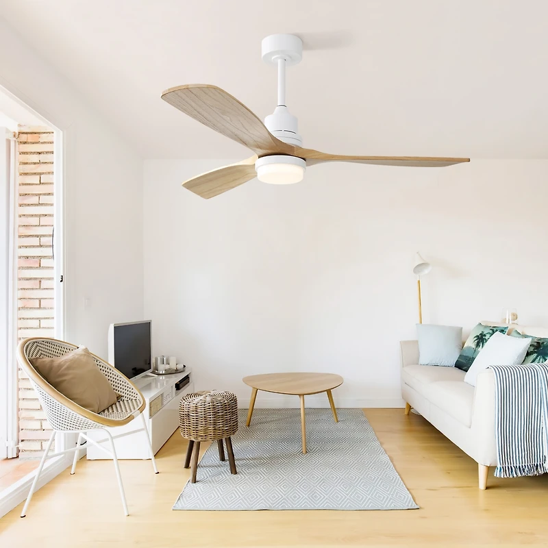 Streamdale 52" Ceiling Fan with Led Light & Remote