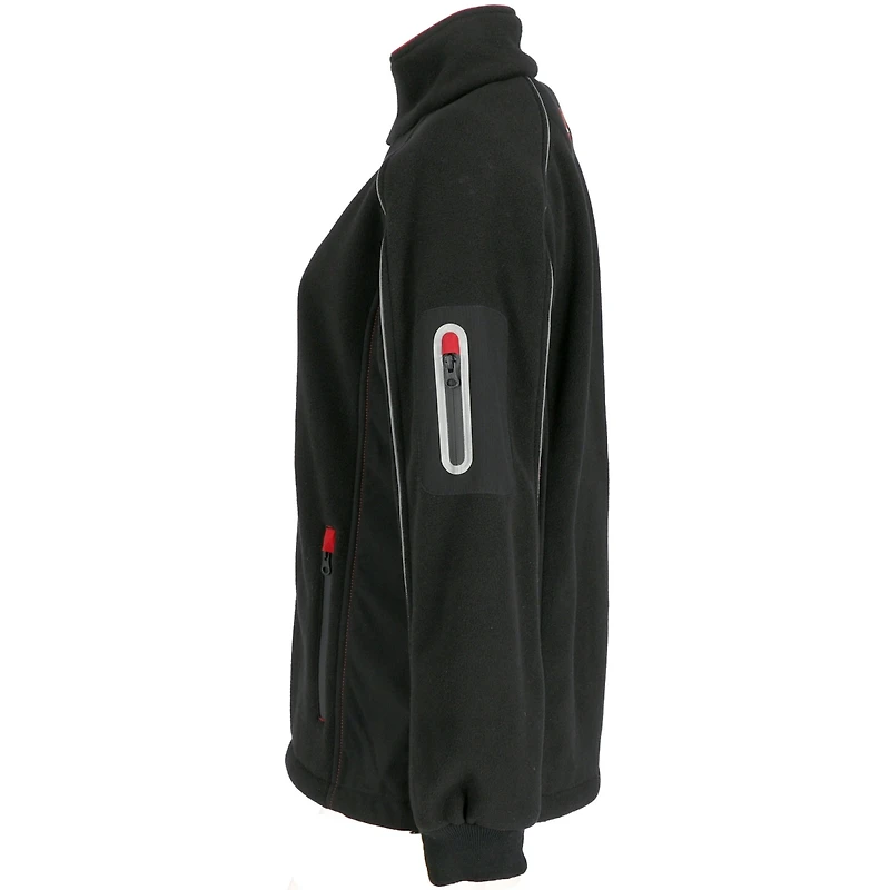 RefrigiWear Women's Hybrid Fleece Jacket - Lightweight Insulated Outerwear for Cold Weather