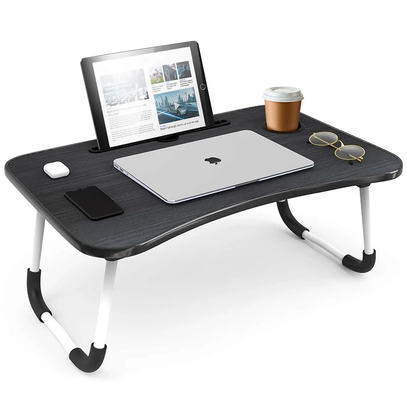 Nestl Foldable Lap Desk - Portable & Lightweight - Ideal for Working, Reading, or Eating