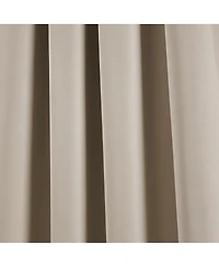 Lush Decor Insulated Rod Pocket Blackout Window Curtain Panels