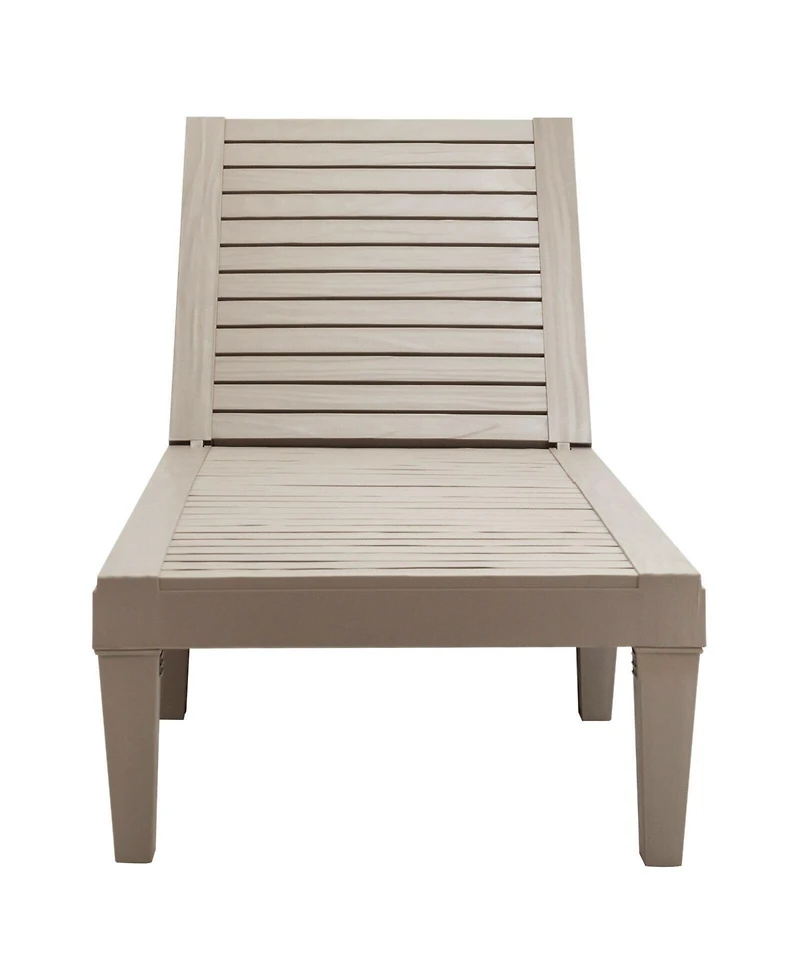 Slickblue Outdoor Recliner Chair with 5-Position Adjustable Backrest