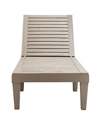 Slickblue Outdoor Recliner Chair with 5-Position Adjustable Backrest