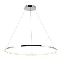 Jonathan Y Brice Modern Contemporary Iron Integrated Led Pendant
