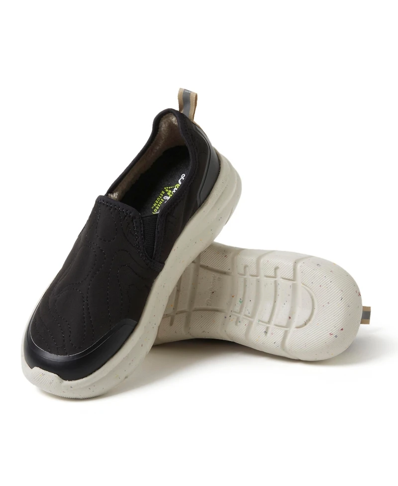 Dearfoams Women's ReGrind Crimson Lightweight Slip-On Sneaker