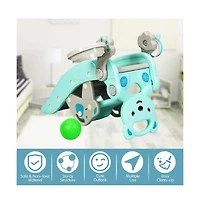 Slickblue 4-in-1Baby Rocking Horse Slide Set