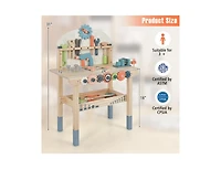 Slickblue Kids Play Tool Workbench with Realistic Accessories