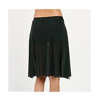 Calysa Women's 3in1 Swim Skirt With Attached Shorts