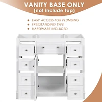 Streamdale Freestanding Cabinet Base for 36" Vanity