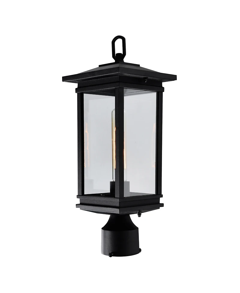 Cwi Lighting 17.5" Metal Oakwood 1 Light Outdoor Lantern Head