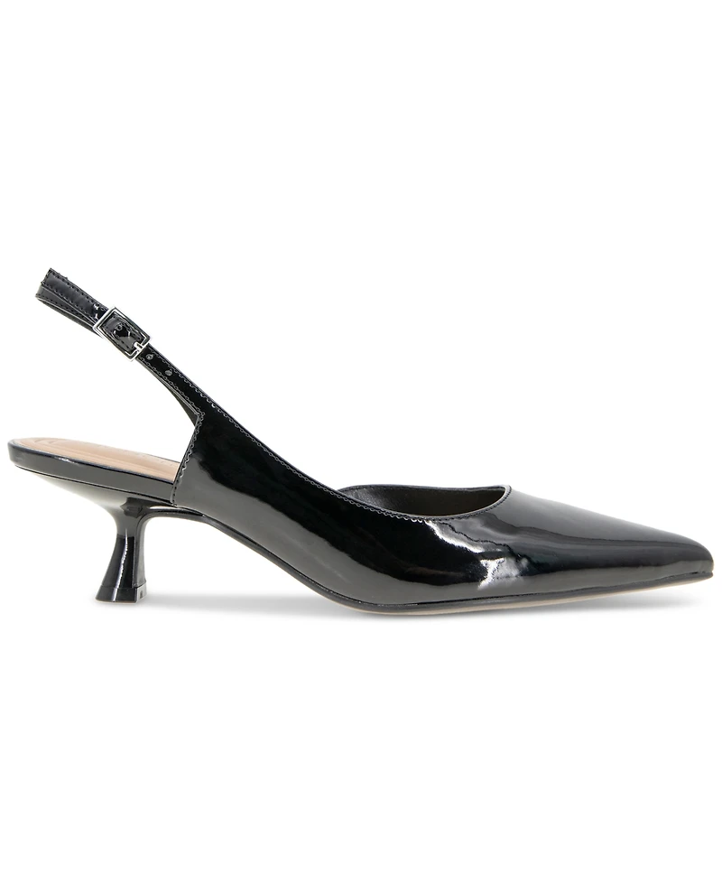 BCBGeneration Women's Kittie Kitten Heel Sling Back Pumps