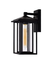 Cwi Lighting 14.7" Metal Crawford 1 Light Outdoor Wall Light