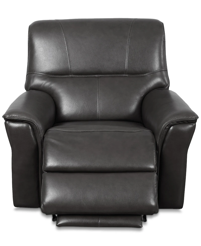 Warlington 42" Leather Zero Gravity Recliner, Created for Macy's