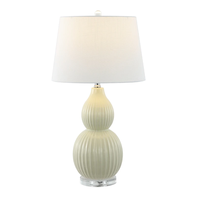 Jonathan Y Thatcher Ceramic Led Table Lamp