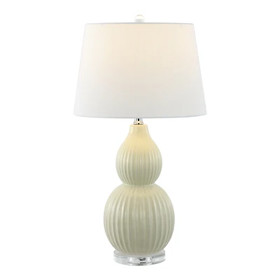 Jonathan Y Thatcher Ceramic Led Table Lamp