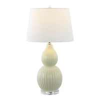 Jonathan Y Thatcher Ceramic Led Table Lamp