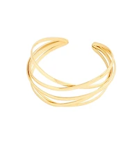 Sohi Women's Overlap Cuff Bracelet