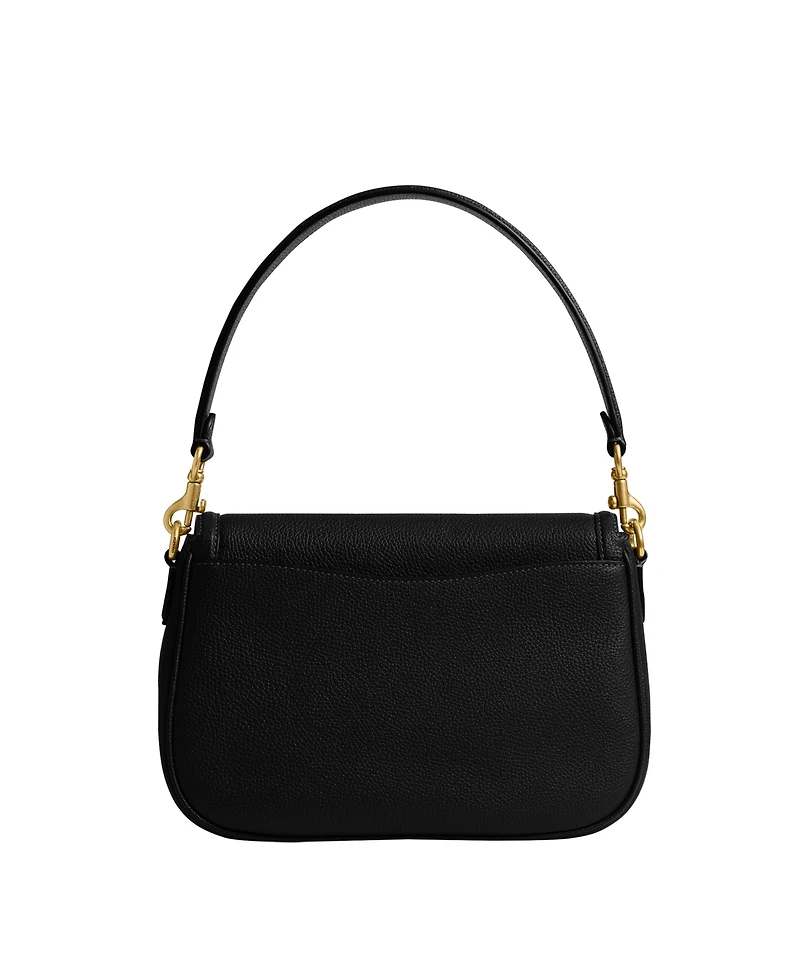 Coach Legacy Medium Pebble Leather Shoulder Bag