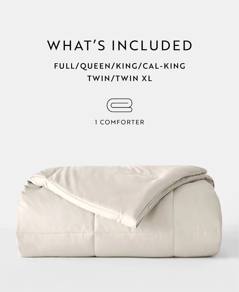 ienjoy Home All Season Lightweight Solid Down Alternative Comforter
