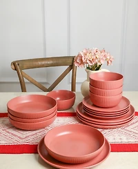 Stone Lain Logan 16 Pc. Dinnerware Set, Service for 4