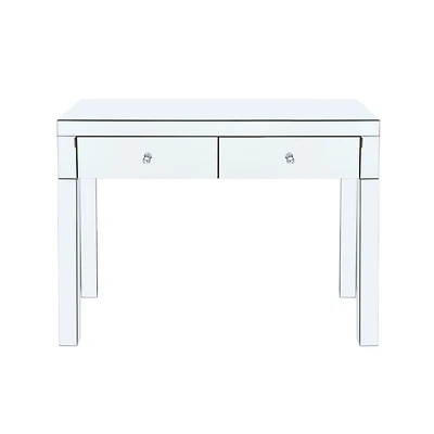 Streamdale Furniture W 39.4"X D 15.7" X H 31.5" Double Draw Dressing Table, Escritorio For Entrance Corridor Living Room